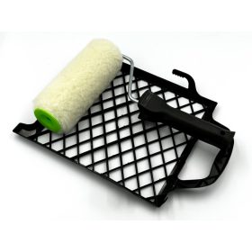   Háztartási szett (normál henger+fekete rács+nyél) 180 mm-es