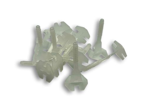 Csavaros burkolat és lapszintező talp 1mm-es(100db/csomag)